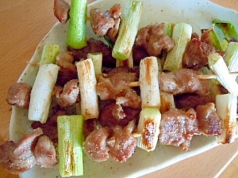 豚こめかみの串焼き レシピ 作り方 By ハトよめ810 楽天レシピ